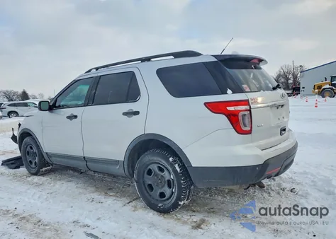 2014 Ford Explorer Police Interceptor z USA, uszkodzony, nr VIN 1FM5K8AR9EGA14436